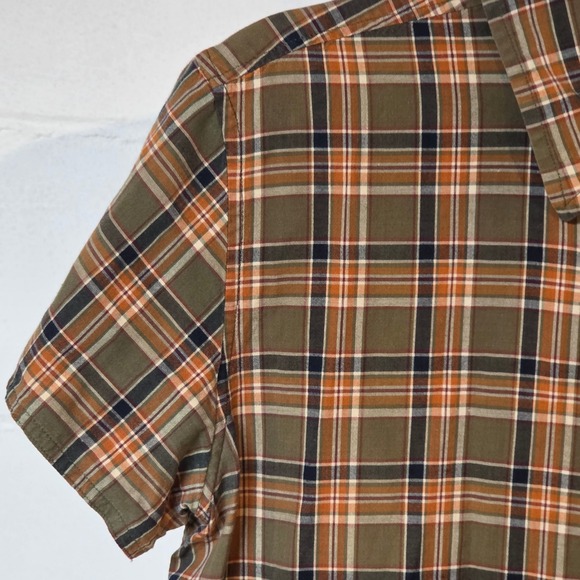 Y2K bkle Womens L Plaid Short Sleeve Button Up Shirt Casual Outdoor Streetwear - Picture 2 of 8